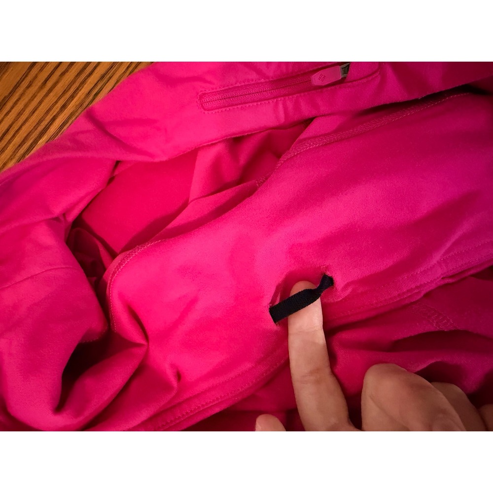 Columbia Womens Leggings XL Pink Omni-Wick Capri Activewear Gorpcore - Picture 9 of 9